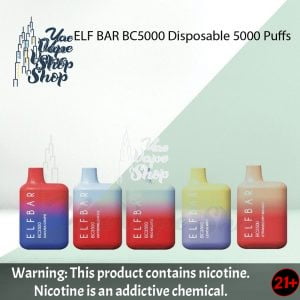 Best ELF BAR BC5000 Disposable 5000 Puffs in UAE