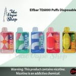 Elfbar TE6000 Puffs Disposable