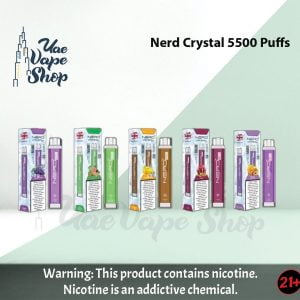 Nerd Crystal 5500 Puffs Disposable IN UAE