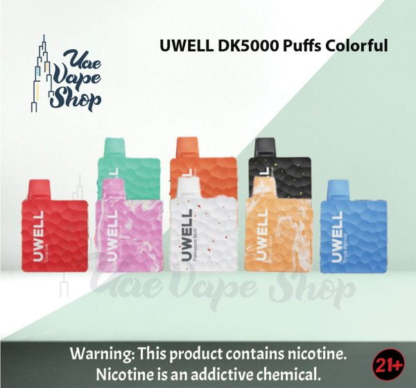 UWELL DK5000 Puffs Colorful Best Disposable