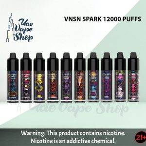 VNSN Spark 12000 Puffs Disposable Vape In UAE