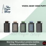 VOZOL GEAR 10000 PUFFS DISPOSABLE VAPE UAE