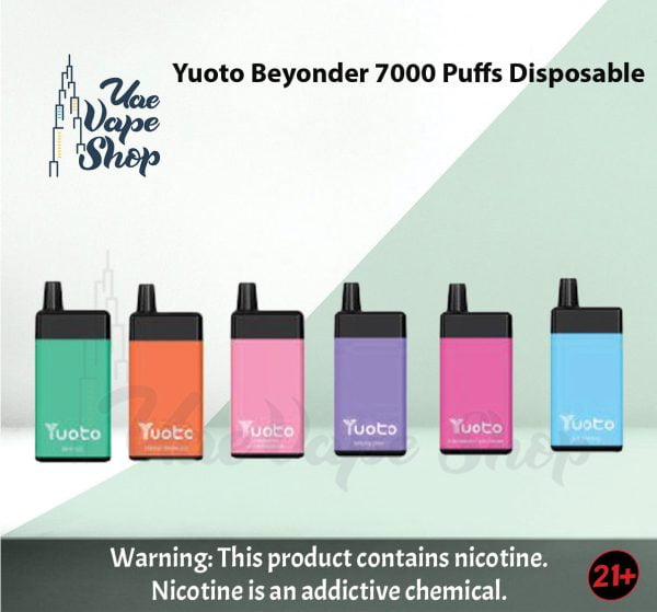 Yuoto Beyonder 7000 Puffs Disposable Vape
