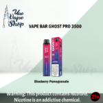 VAPE BAR GHOST PRO 3500 PUFFS DISPOSABLE VAPE IN UAE