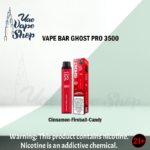 VAPE BAR GHOST PRO 3500 PUFFS DISPOSABLE VAPE IN UAE