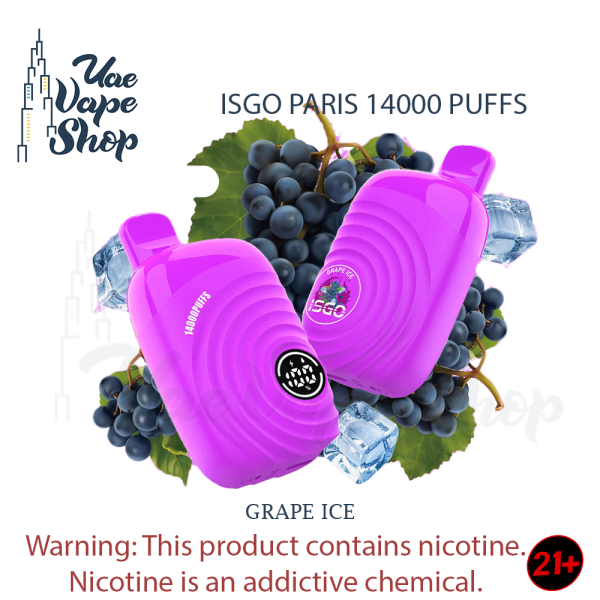 ISGO-PARIS-14000-PUFFS-GRAPE-ICE