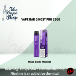 VAPE BAR GHOST PRO 3500 PUFFS DISPOSABLE VAPE IN UAE