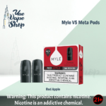 Myle-V5-Meta-Pods-Red-Apple