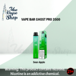 VAPE BAR GHOST PRO 3500 PUFFS DISPOSABLE VAPE IN UAE