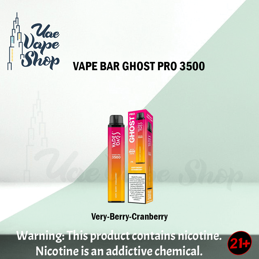 Vape Bar Ghost Pro 3500 Very-Berry-Cranberry