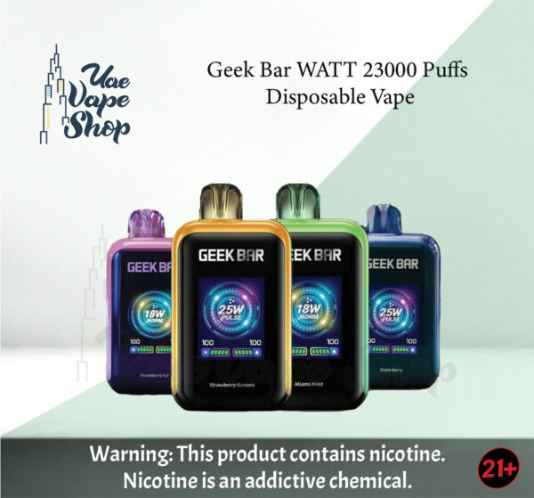 Geek Bar WATT 23000 Puffs in uae