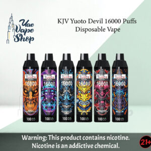 YUOTO KJV Devil 16000 Puffs disposable vape uae