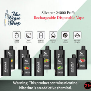 Silvaper 24000 Puffs