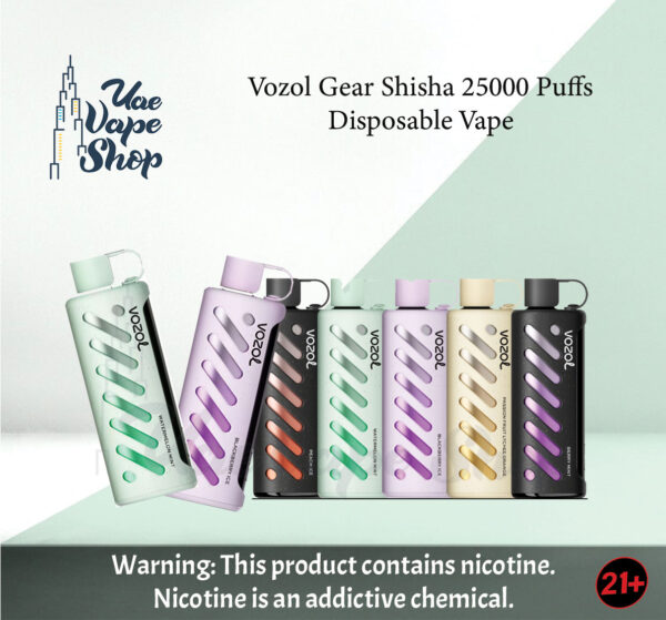 Vozol Gear Shisha 25000 Puffs Disposable Vape