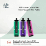 Al Fakher Crown Bar Hypermax UAE 15000 Puffs