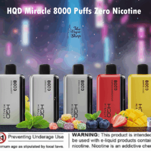 HQD Miracle 8000 Puffs